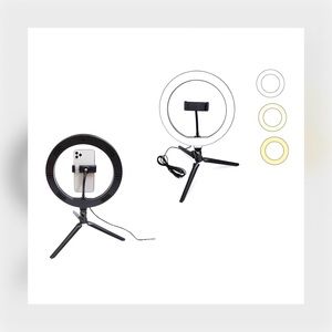 DESKTOP/TABLETOP LED 10 INCH RING LIGHT